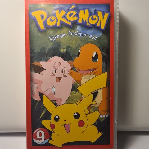 Pokemon 09 - Kjempe-Pokémon øya - VHS