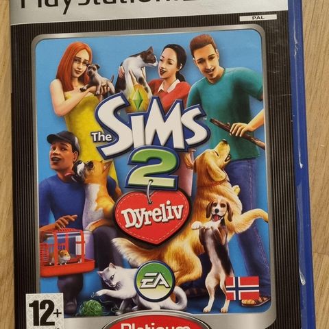 PS2 The Sims 2 Dyreliv