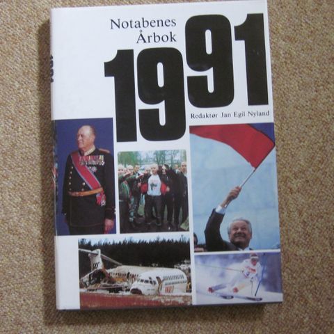 Notabenes Årbok 1991 - redaktør Jan Egil Nyland.