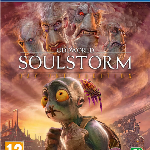 PS4 ODDWORLD SOULSTORM DAY ONE STEELBOOK ODDITION