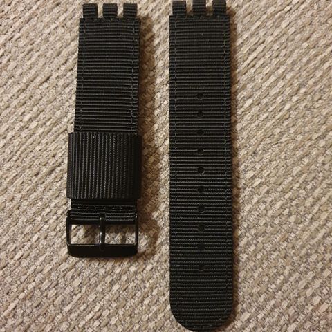 Nylon 22mm strap for Swatch sports watches!