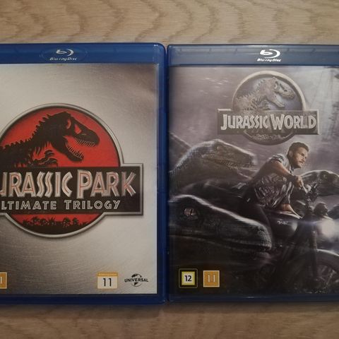 4 Jurassic Park filmer (blu-ray)