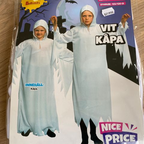 Halloween utstyr, kosteskaft heks mm