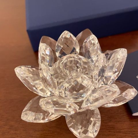 Swarovski Waterlily liten lysestake