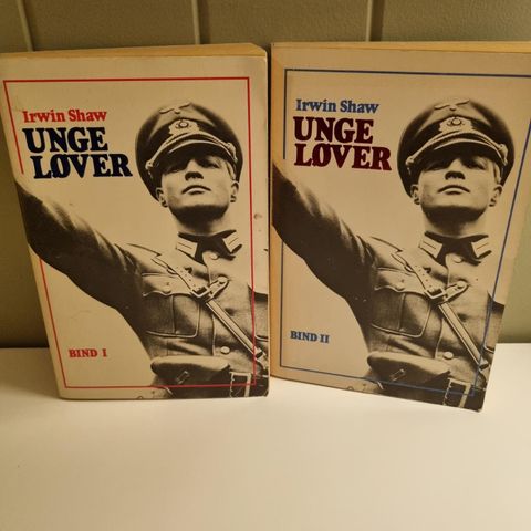 Unge løver. Irwin Shaw. Selges samlet kr 40