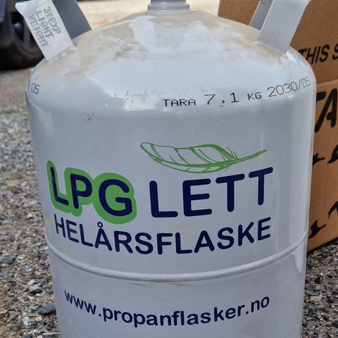 LPG Lett glassflaske