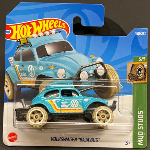 Hot Wheels Volkswagen Baja Bug - Mud Studs - HCW52