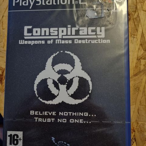 Uåpnet PS2 Conspiracy Weapons Of Mass Destruction