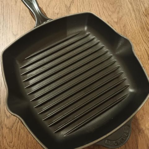 Le Creuset Grillpanne støpejern Ø26cm Black.