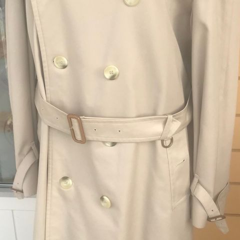 Burberry trenchcoat,vintage,str 54 reg.Herre.Ubrukt.Frakk.Unisex.