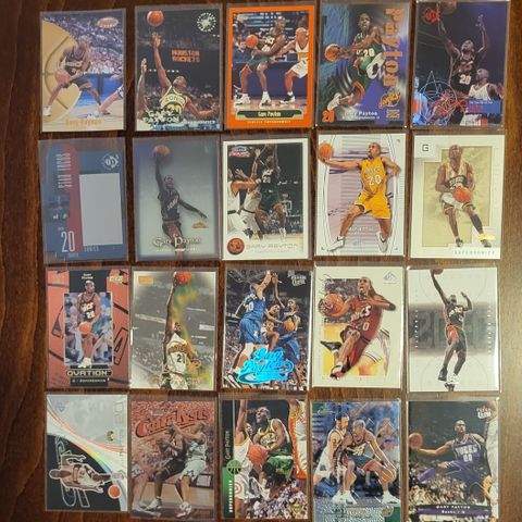 75 Gary Payton basketballkort