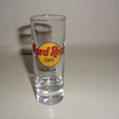 Shotglass fra Hard Rock Cafe  La Jolla