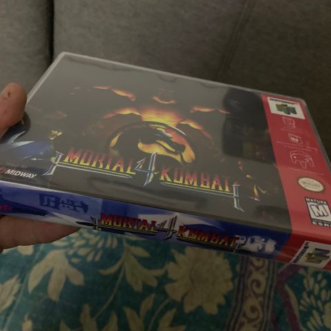 Mortal Kombat 4 til Nintendo 64 i utleiecover selges!!