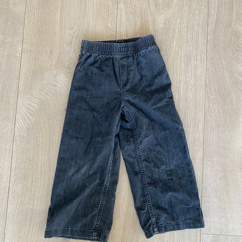 Wide leg & Denim str 110 fra HM