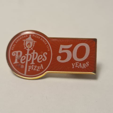 Peppes Pizza 50 år Jubileum Pins