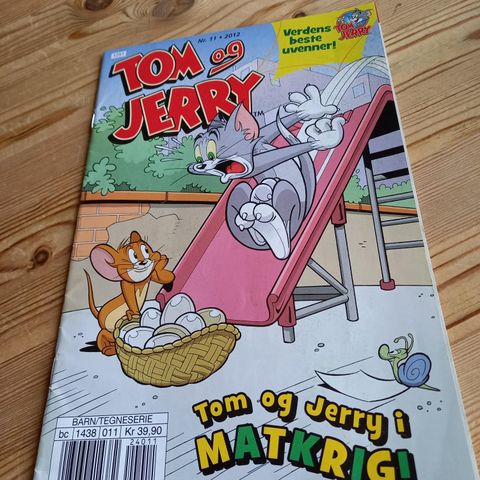 Tom og Jerry- Nr. 11- 2012- Barn/ Tegneserie