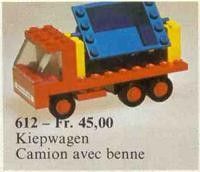 Vintage Lego 612 m/manual