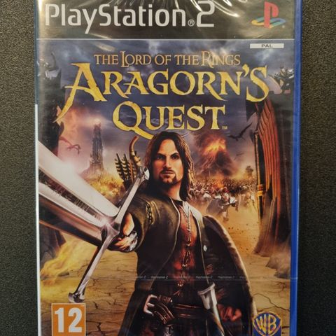 LOTR - Aragorns Quest - Playstation 2 - ny/forseglet