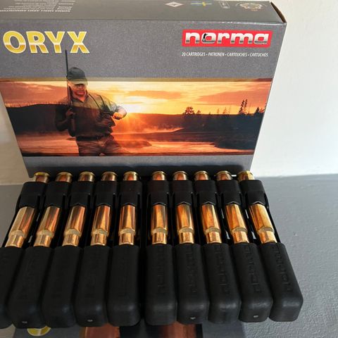 1 pakke Norma Oryx 9,3x62 325grs (21,1gram)