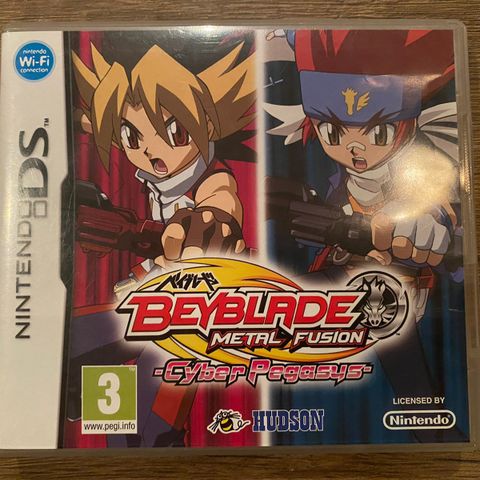 Beyblade Metal Fusion Cyber Pegasus til Nintendo Ds