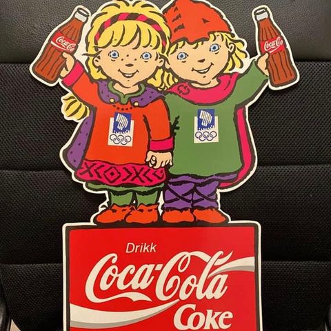 OL reklameplakat fra Lillehammer 94/Coca Cola