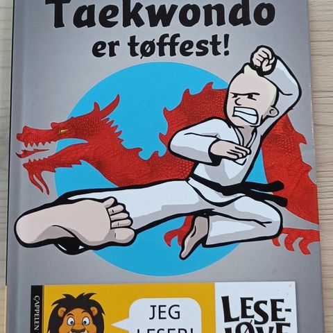 Bok Taekwondo er tøffest, leseløve