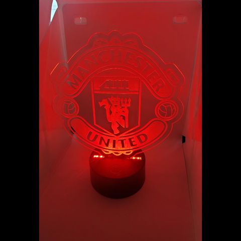 Manchester United led lampe.
