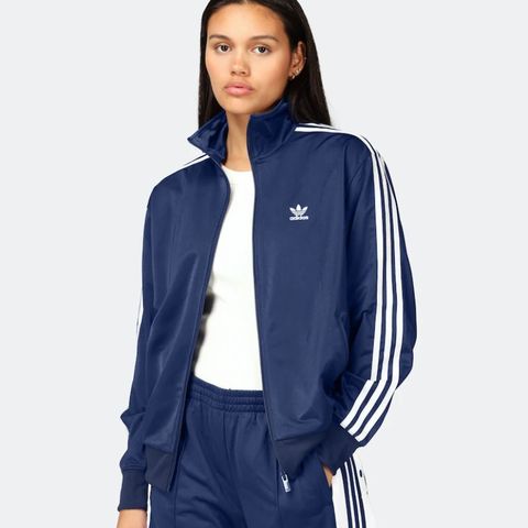 Adidas zip up genser str small