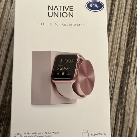 apple watch lade dock