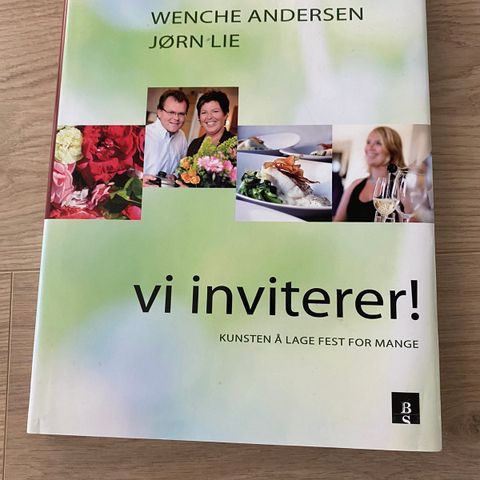Vi inviterer, en bok av Wenche Andersen og Jørn Lie