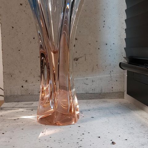 Design glassvase av Josef Hospodka