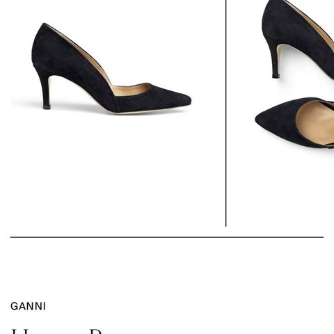 Ganni harper pumps str 39