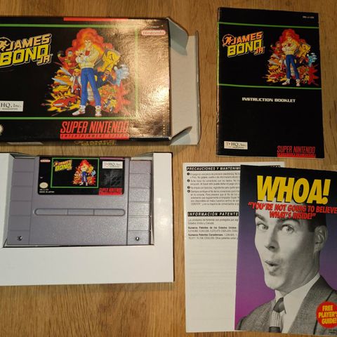 James Bond Jr CIB - Super Nintendo