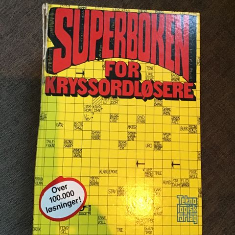 Bok:Superboken for kryssordløsere