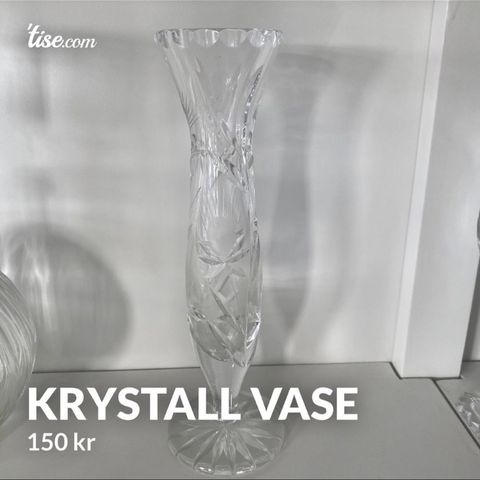 Krystallvase