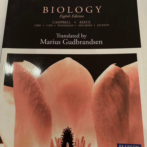 Norwegian glossary for Biology Eighth Edition (Marius Gudbrandsen)
