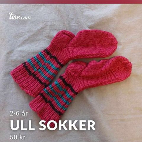 Ull sokker