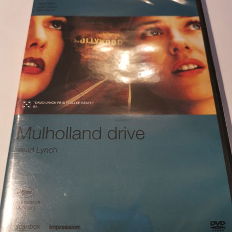 Mulholland Drive (DVD 2002, i plast, norsk tekst)