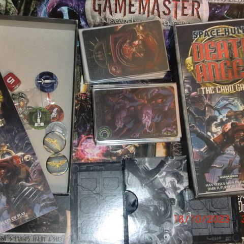 Warhammer Space Hulk Death Angel the Card Game m/Expansions