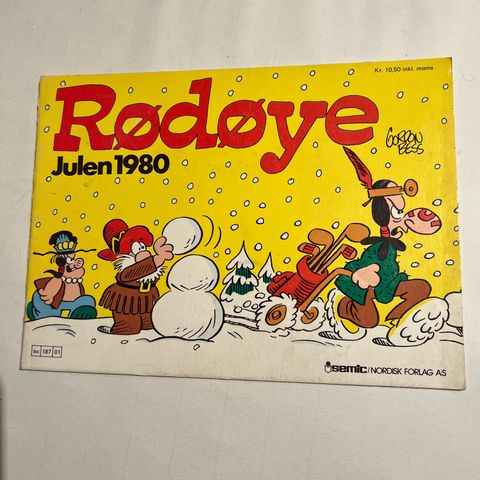 RØDØYE - JULEHEFTER FRA 1980 — > + ET ALBUM, ALLE PENE