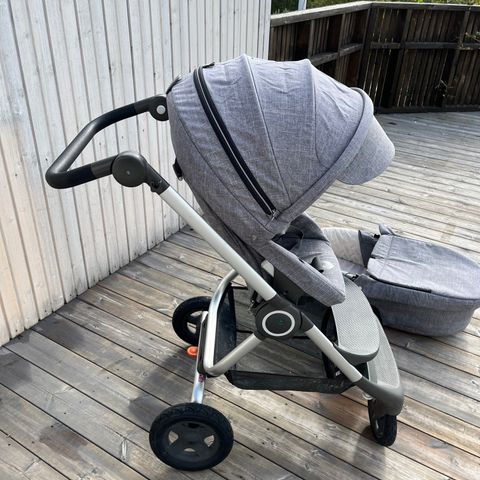 Barnevogn Stokke - scoot babydel/sittedel