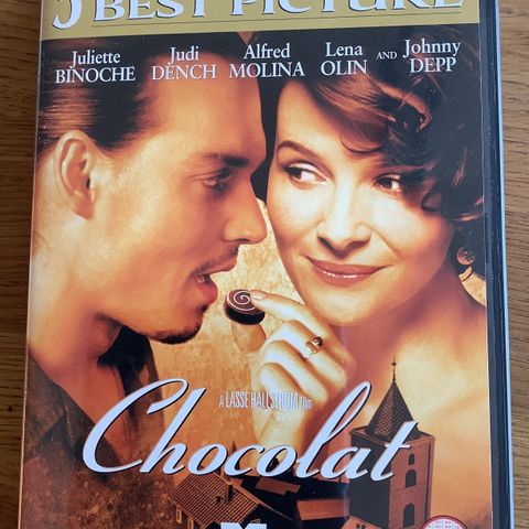 Action CHOCOLAT en Lasse Hellstrøms film med JOHNNY DEPP Engelsk