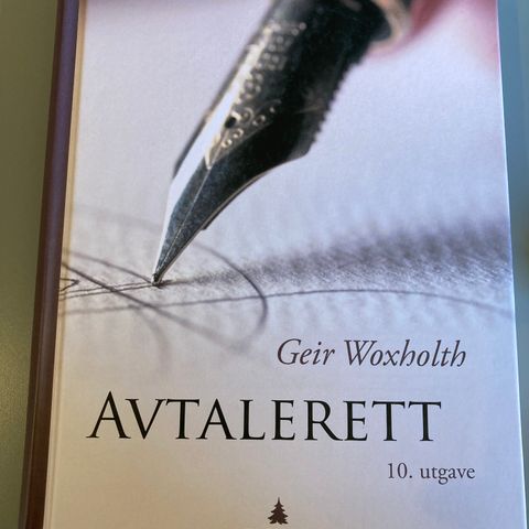 Avtalerett av Geir Woxholth, 10.utg