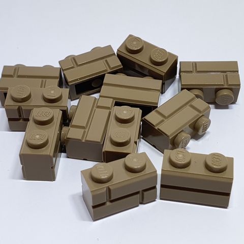 LEGO Brick 1x2 - Masonry Profile (98283) - 12stk