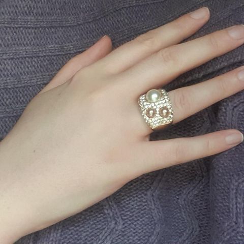 Ellie Vail Jewelry - Ring i gullforgylt stål