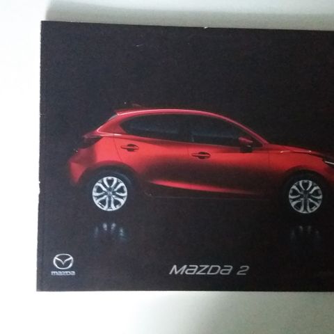 MAZDA 2 -brosjyre. (NORSK)