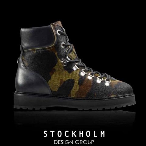 Helt nye boots i skinn fra Stockholm design group str 36