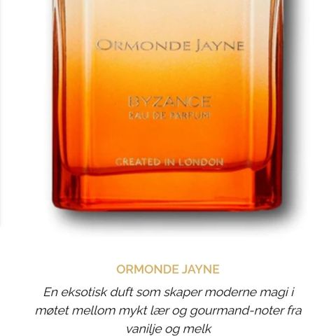 Ormond jayne  Byzance