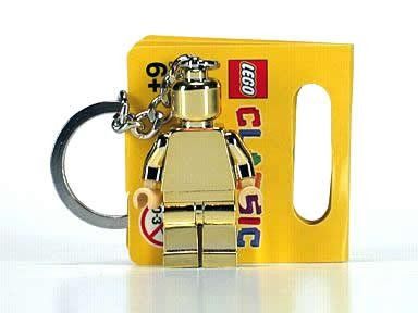 Ny Lego key chain Golden minifiguren