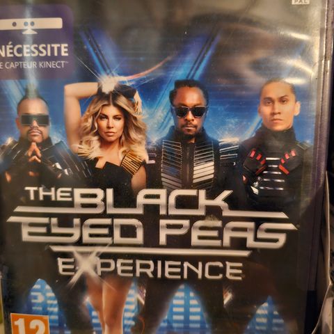 Xbox 360 black Eyed Peas kinect